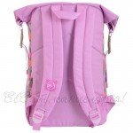 CITY BACKPACK YES ROLL-TOP T-61 COLORFUL GEOMETRY, FOR GIRLS, PURPLE, 5-7 CLASSES - image-1